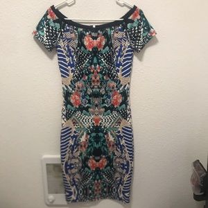 Forever 21 multi color dress